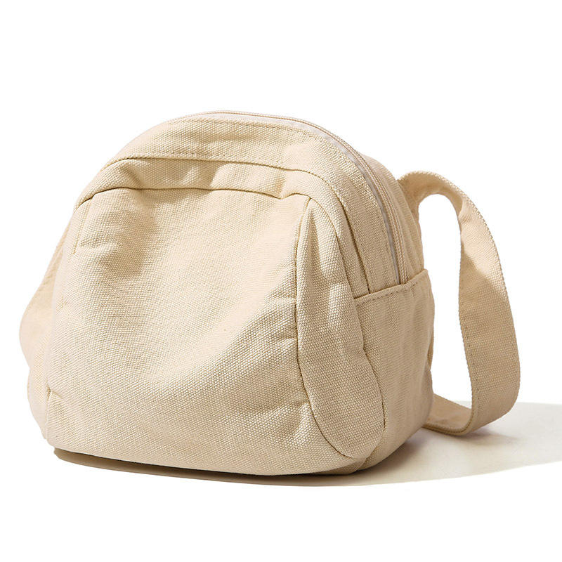 Vintage Washed Canvas Messenger Bag